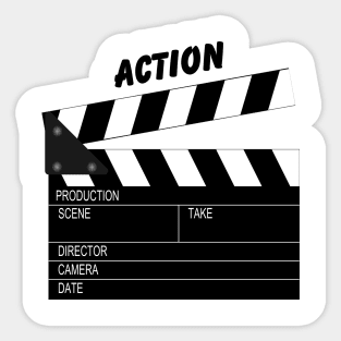 Action ! Sticker